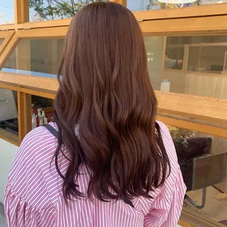 セミロング カラー 山本 知佳のヘアスタイル