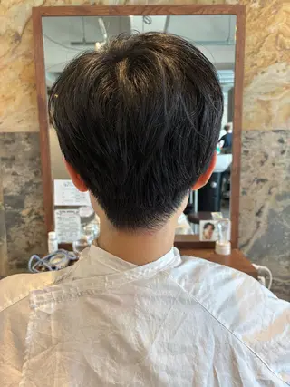 ショート 安田 純香のヘアスタイル