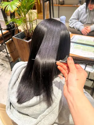 ロング パライソ南公園店小嶋 さつきのヘアスタイル