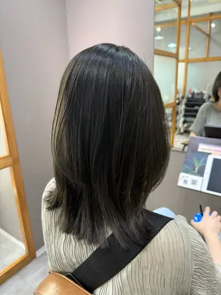 ミディアム ⛩【浅草】モデル募集 ［半個室］arakiのヘアスタイル