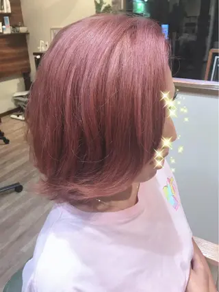 ミディアム カラー Ray hair 春日部のヘアスタイル