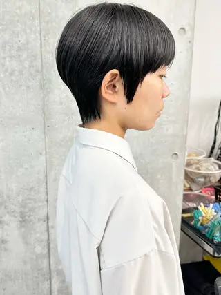 ショート ボブ/ゆるふわ ボブパーマ/とういのヘアスタイル