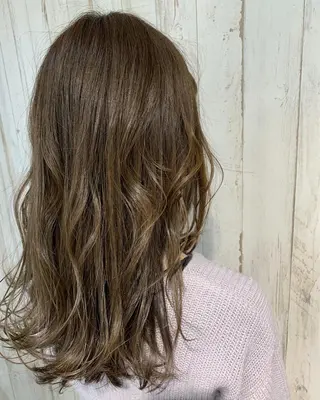 ロング カラー 心斎橋韓国ボブ 好原良真のヘアスタイル