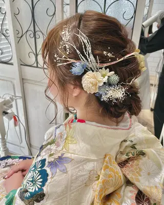 ミディアム カラー パーマ ヘアアレンジ メンズ キッズ ネイル マツエク・マツパ 🫧垢抜けヘア🫧 SHIORIのヘアスタイル