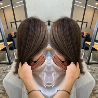 ミディアム カラー ギャルの革命児 秀斗のヘアスタイル