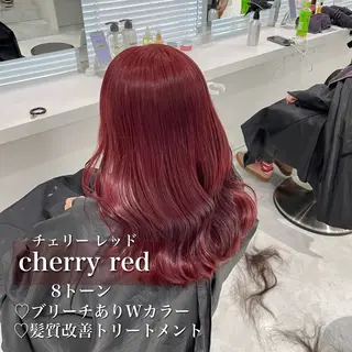 カラー 🤍ブリーチなし ブラウンhimi🤍のヘアスタイル