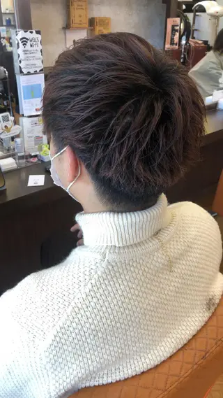 メンズ 川元 汐音のヘアスタイル