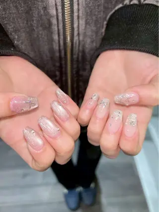 ネイル うるキラ✨ワンホン yuka🥂のネイルデザイン