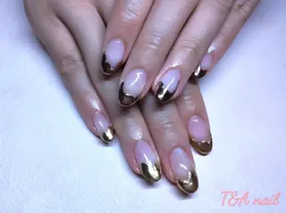 セミロング ネイル T&A nailのネイルデザイン