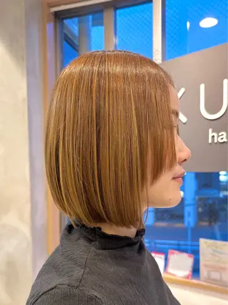 ミディアム kuma +所属・樋口 さくらのヘアスタイル