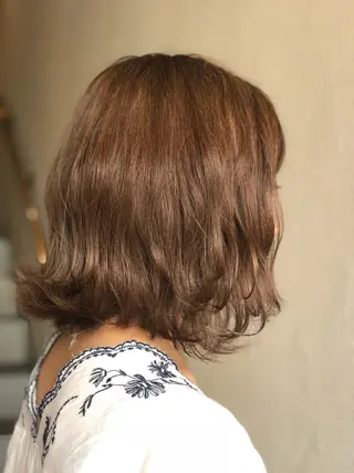 ミディアム カラー 🌷nanase🌷 gally hairのヘアスタイル