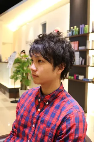 ショート 石田 啓祐のヘアスタイル