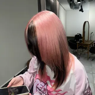 ロング カラー 赤みゼロ/透明感 カラー🌿KANTAのヘアスタイル