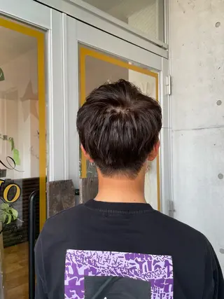 ショート カラー メンズ ユ カの眉毛・アイブロウイメージ