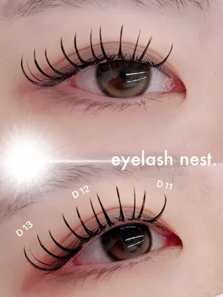 マツエク・マツパ 🦋nest. エリ🦋のマツエク・マツパデザイン