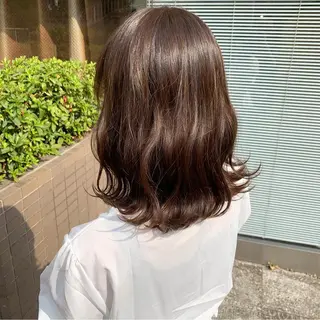 セミロング カラー カラー特化美容師 💎EIKI💎のヘアスタイル