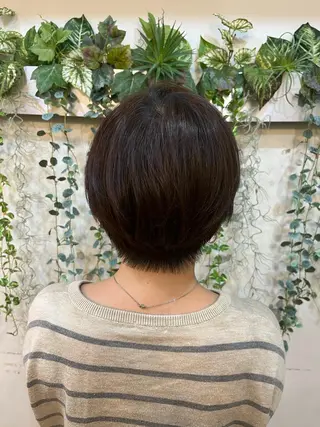 ショート ⚪️髪質改善 縮毛 店長 コウ⚪️のヘアスタイル