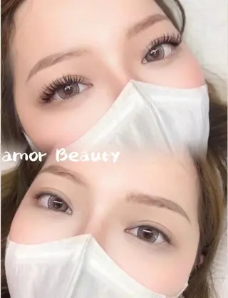 マツエク・マツパ amor Beautyのマツエク・マツパデザイン
