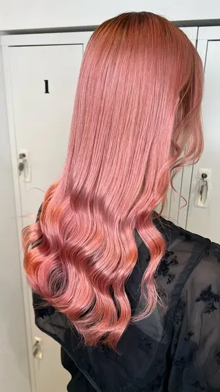 ロング カラー ショート/ウルフ カットモデル募集のヘアスタイル