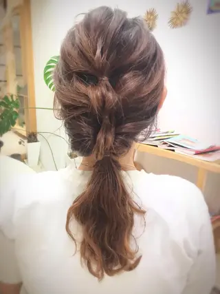 ヘアアレンジ 野間 ふみよのマツエク・マツパデザイン