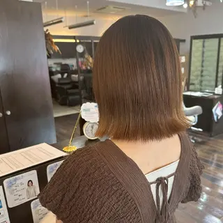 ミディアム 近藤 優羽のヘアスタイル