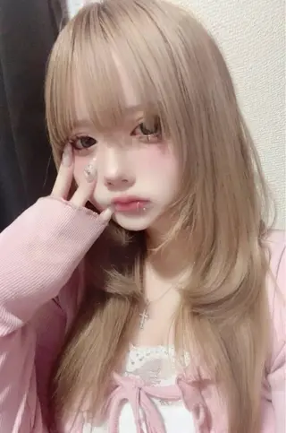 カラー 透明感ベージュ🎀 Anju/渋谷🎀のヘアスタイル