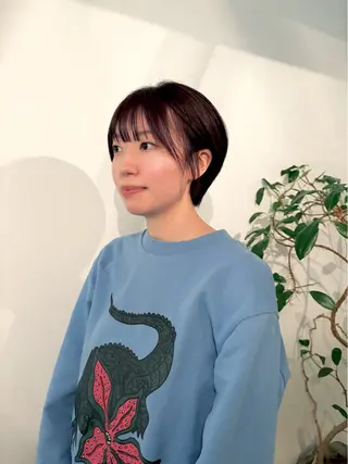 ショート カラー 川合 慶輔のヘアスタイル