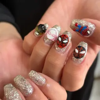 ネイル 直方市ネイルサロン minuitのネイルデザイン