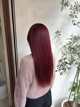 ロング カラー 髙木 優人のヘアスタイル