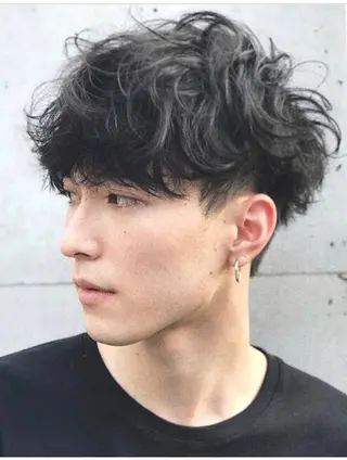 パーマ メンズ momoka Jr.stylistのヘアスタイル