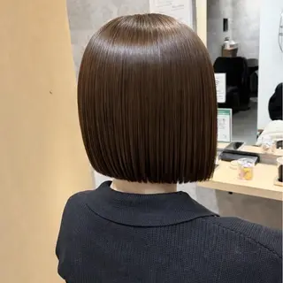 ミディアム カラー 🎀津曲夏希🎀ボブ レイヤー/顔周りのヘアスタイル