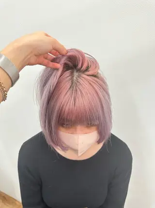 ショート 🩵albis/めい 大宮/ブリーチ🦋のヘアスタイル