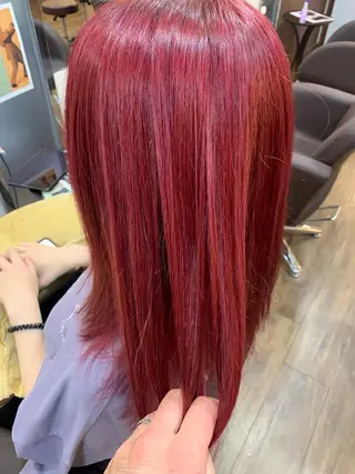 カラー 溝口 和弘のヘアスタイル