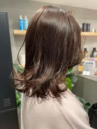 ミディアム カラー hazuki 🌝のヘアスタイル