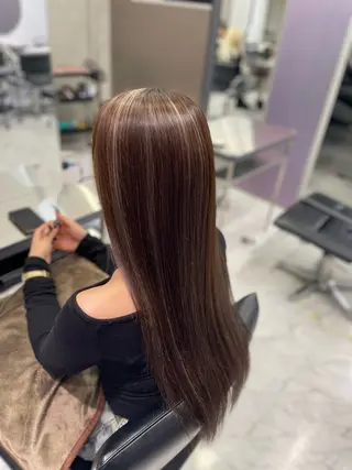 ロング カラー 福岡美髪矯正/ KAEDEのヘアスタイル