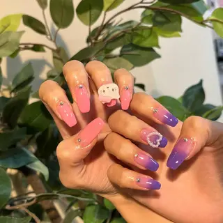 ネイル ☁️BLITZ 🎀笠原雪音🎀のネイルデザイン