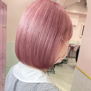 ショート カラー ヘアアレンジ 似合わせハイトーン 🩰/渡邉日向🕊のヘアスタイル