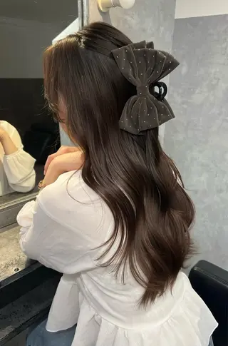 ロング カラー 透明感/レイヤー 🇰🇷tomonaのヘアスタイル