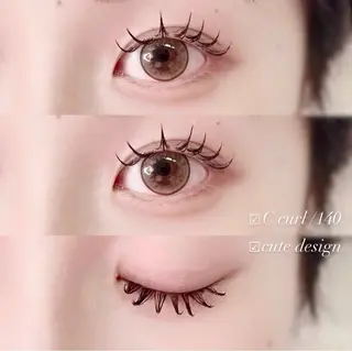 マツエク・マツパ ICY❁⃘eye aikaのマツエク・マツパデザイン