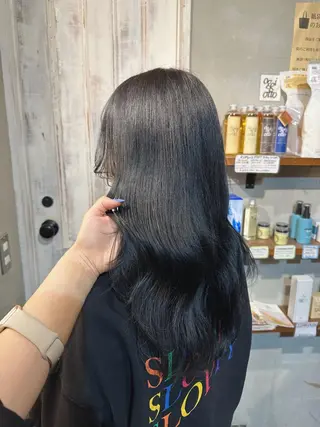 ロング カラー ヘアアレンジ 中村 彩乃のヘアスタイル