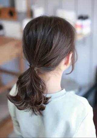 ミディアム ヘアアレンジ キッズ 大西 カズマのヘアスタイル