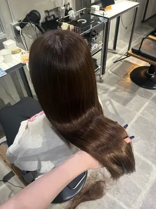 ロング カラー 透明感♥韓国ヘア HINAのヘアスタイル