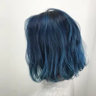 ミディアム カラー パーマ ヘアアレンジ キッズ ネイル マツエク・マツパ M字・前髪割れ 改善メンズ特化/栢沼のヘアスタイル