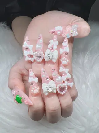 ネイル Lee Nails チップ長さだし専門店のネイルデザイン