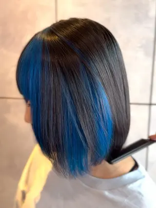 ミディアム カラー 🎀ハイトーン・艶 カラー HANA🎀のヘアスタイル