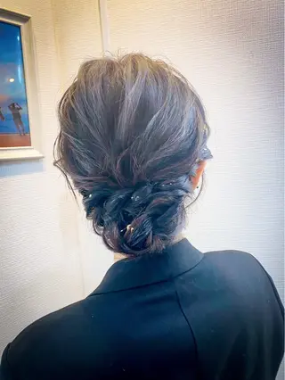 ヘアアレンジ hair make もりした ゆうのヘアスタイル