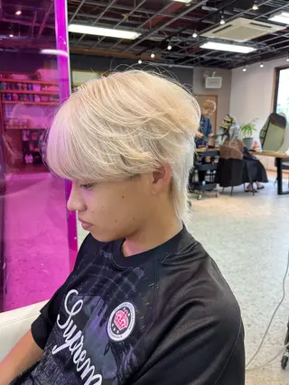 カラー メンズ 韓国ヘア🇰🇷 RYOTAのヘアスタイル