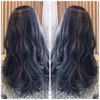 ロング カラー 小山内 龍一郎 店長のヘアスタイル