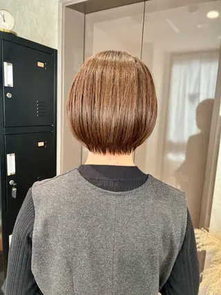 ショート カラー 大人ヘアー✁ 細野 夏奈子のヘアスタイル
