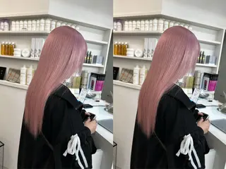 カラー ハイトーン/PELE 原宿/Kanau🥀のヘアスタイル